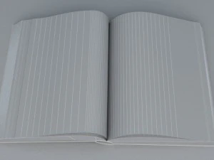 open book 3D Model