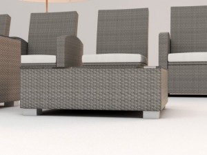 garden furniture set 3D Модель