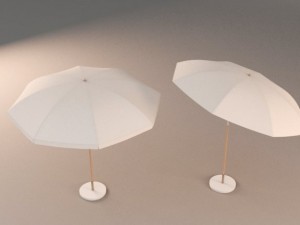sun shade 3D 模型