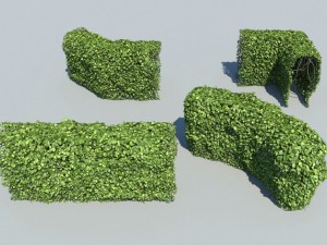 hedge modules 3D मॉडल