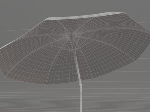 garden furniture set 3D 模型
