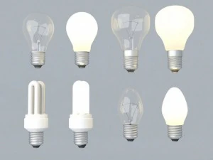 колекція лампочок 3D Модель