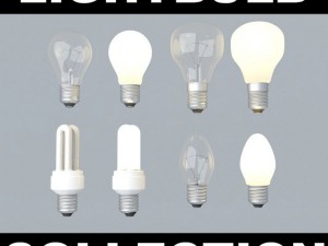 lightbulb collection 3D मॉडल