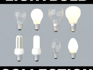 lightbulb collection 3D Model