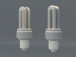 lightbulb tube 3D मॉडल