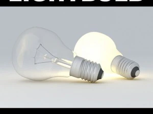 лампочка велика 3D Модель