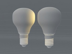 lightbulb big 3D 模型