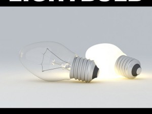lightbulb egg Modelo 3D