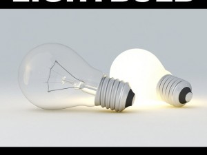 lightbulb round Modelo 3D