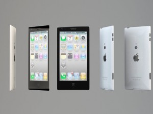 iphone5 concept 3D 模型