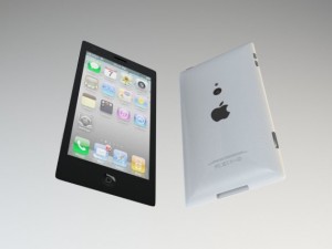 iphone5 concept 3D 模型