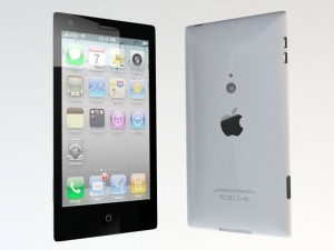 iphone5 concept 3D 模型