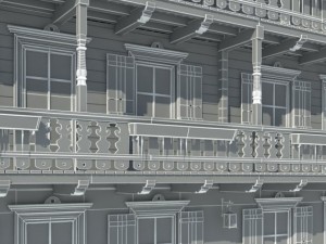 chalet 3D Model