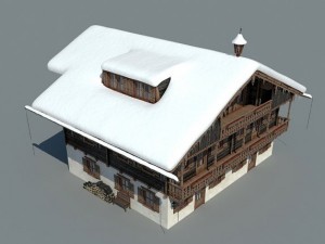chalet 3D Model