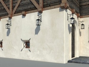 chalet 3D Model