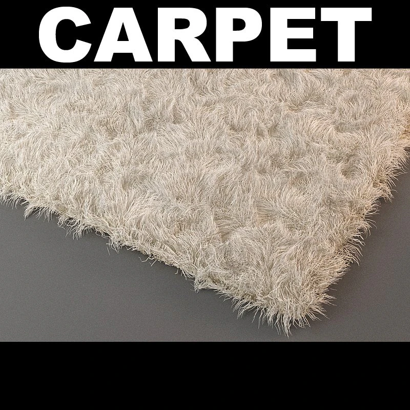 tappeto Modello 3D .c4d .max .obj .3ds .fbx .stl .blend 