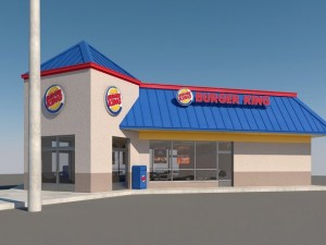 burger king restaurant 3D Model