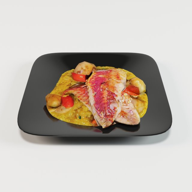 konjac risotto 3D मॉडल .c4d .max .obj .3ds .fbx .stl .blend 
