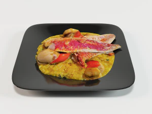 konjac risotto 3D Model