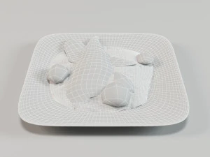 konjac risotto 3D Model