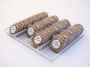 milkin cookies Modelo 3D