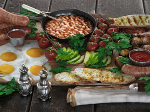 full english breakfast 3D मॉडल