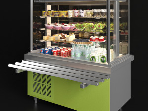refrigerated showcase oasis Model 3D