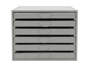 maisons du monde antoine range-courier 3Dモデル