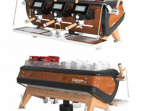 astoria storm coffe machine 3D Модель