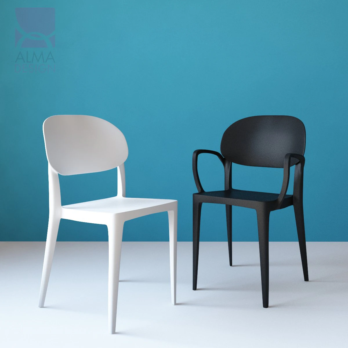 amy chairs 3D Model .c4d .max .obj .3ds .fbx .stl .blend 