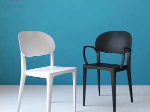 amy chairs Model 3D