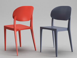 amy chairs 3D Model