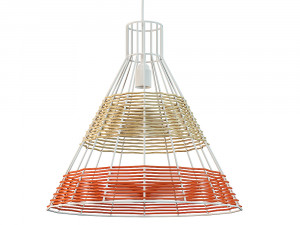 serax colonel coral lamp Model 3D