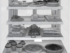 Ambient food display 900 mm 3D Модель