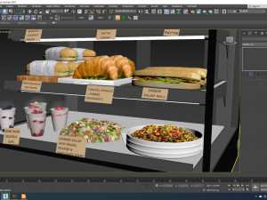 Ambient food display 900 mm 3D Модель