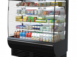 Dairy showcase 3D Model