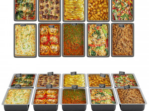 Meal line 2 Model 3D