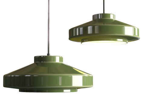 Ruffo Ceramic Pendant Lamp Model 3D