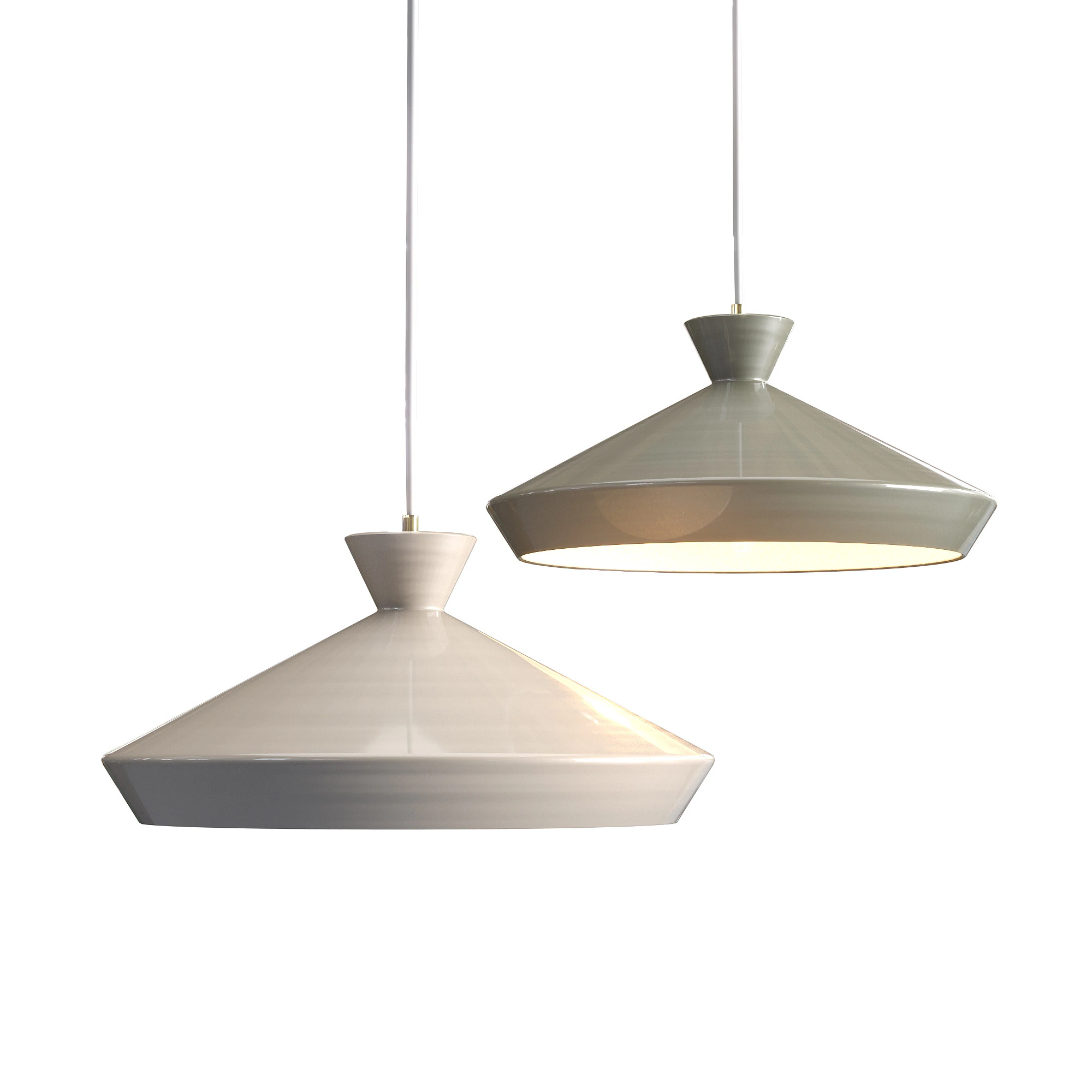 Tagi Ceramic pendant lamp 3D Model .c4d .max .obj .3ds .fbx .stl .blend