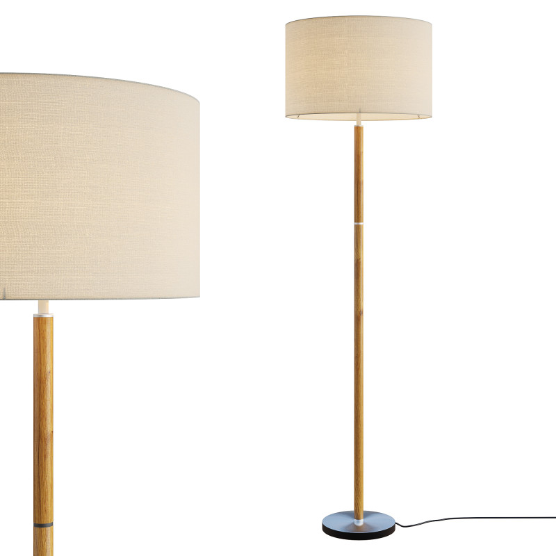 John Lewis Parawood Floor Lamp 3D मॉडल .c4d .max .obj .3ds .fbx .stl .blend 