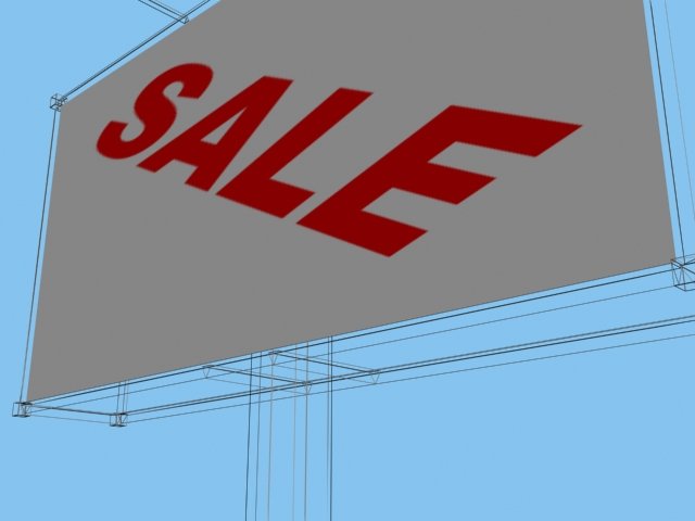 bill board 3D मॉडल .c4d .max .obj .3ds .fbx .stl .blend