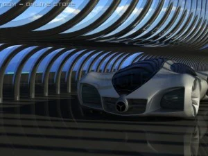 mercedes biome 3D Model
