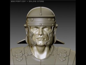 legionary bust 3Dモデル