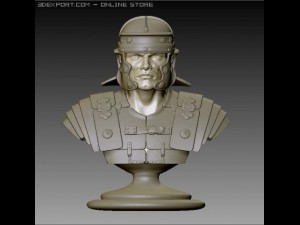 legionary bust 3D Модель