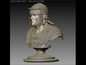 legionary bust 3D Модель