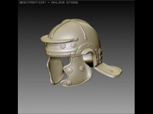 legionary helmet 3D 모델