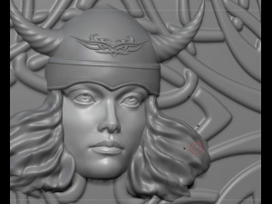 composition valkyrie 3D-printmodel