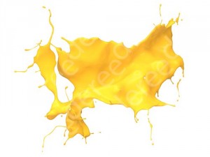 3d paint splash isolated on white background CG Texturen
