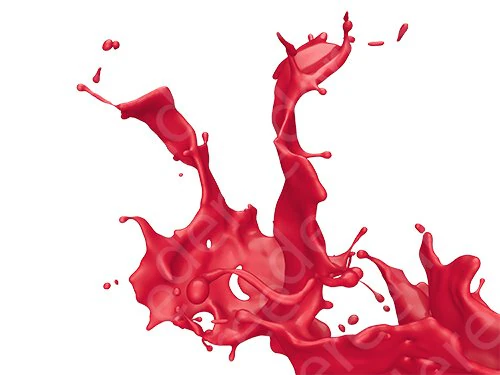 3d paint splash isolated on white background CG Textures .c4d .max .obj .3ds .fbx .stl .blend