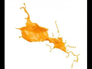 3d paint splash isolated on white background CG Textures